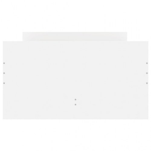 Sengeramme med skuffer 75x190 cm Small Single hvid