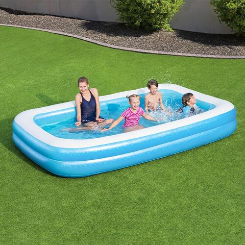 Oppustelig Pool til Børn Multifarvet 305 x 183 x 46 cm