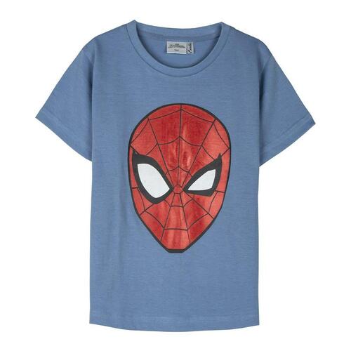 Børne Kortærmet T-shirt Spider-Man Blå 5 år