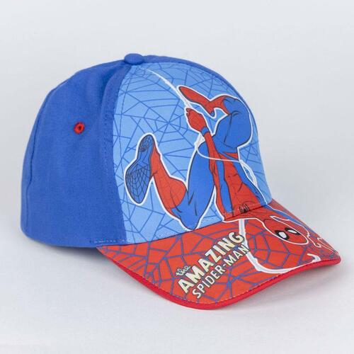 Børnekasket Spider-Man Blå (53 cm)
