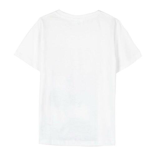 Børne Kortærmet T-shirt Minnie Mouse Hvid 5 år
