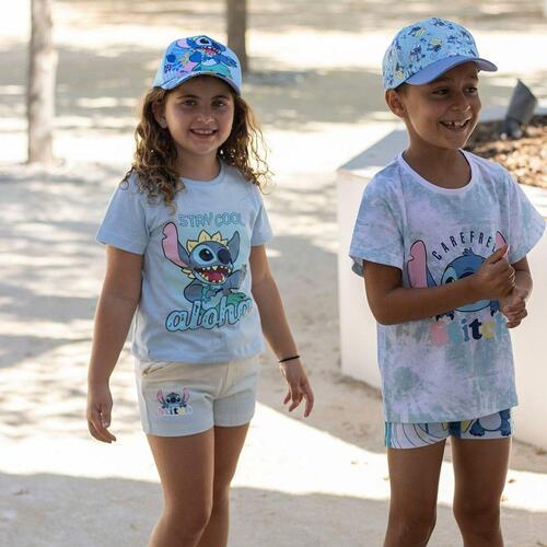 Nattøj Børns Stitch Lyseblå 12 år