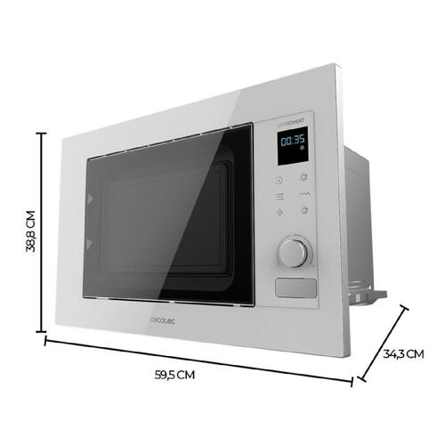 Mikrobølgeovn GRANDHEAT 2090 Hvid 1200 W 20 L
