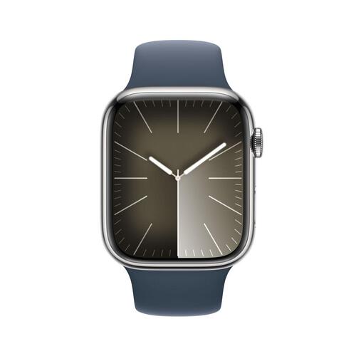 Smartwatch Apple S9 1,9" Blå Sølvfarvet Ø 45 mm