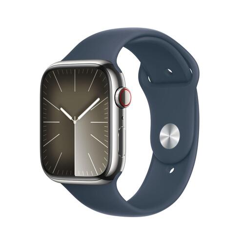 Smartwatch Apple S9 1,9" Blå Sølvfarvet Ø 45 mm