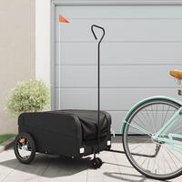 Cykelanhænger 45 kg jern sort