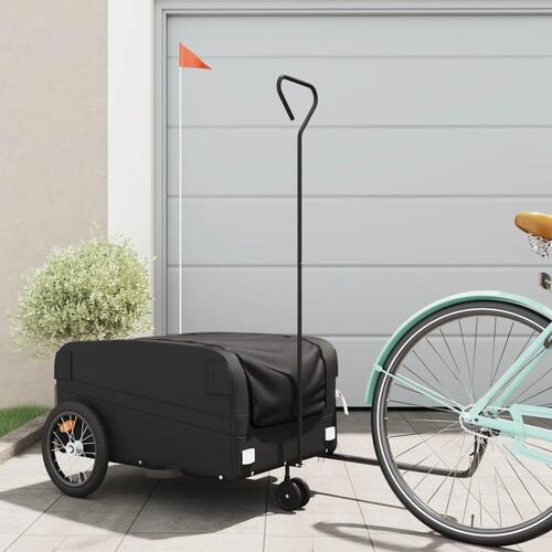 Cykelanhænger 45 kg jern sort