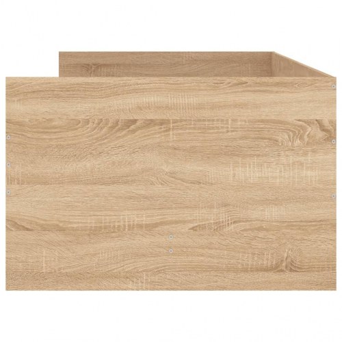 Sengeramme med skuffer 90x190 cm egetræsfarve