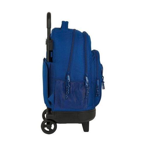 Skolerygsæk med Hjul Compact BlackFit8 Oxford Mørkeblå