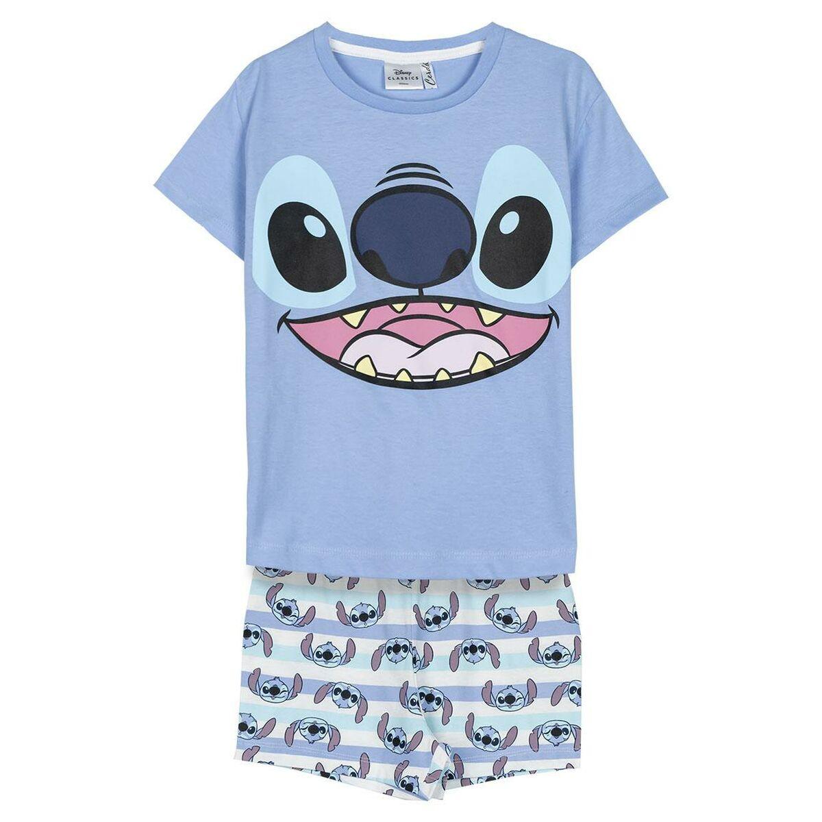 Nattøj Børns Stitch Blå 10 år