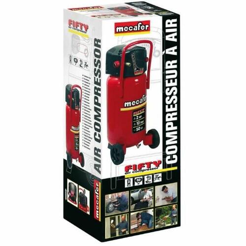 Luftkompressor MECAFER FIFTY Vertikalt 1500 W 10 bar 50 L