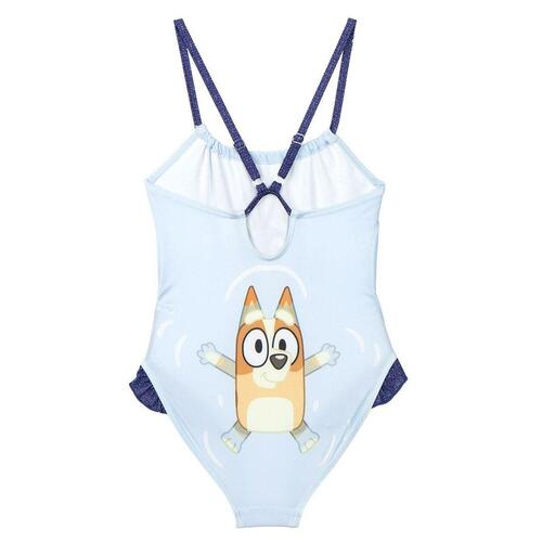 Badedragt til piger Bluey Lyseblå 3 år