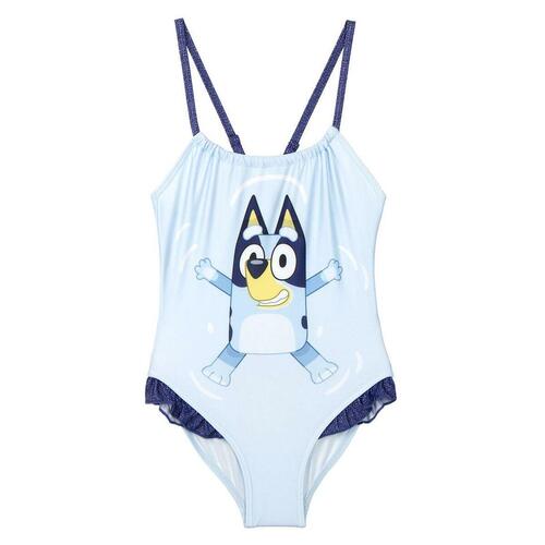 Badedragt til piger Bluey Lyseblå 5 år