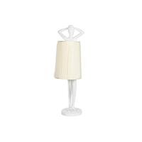 Gulvlampe Home ESPRIT Hvid Harpiks 50 W 220 V 46 x 41 x 137,5 cm