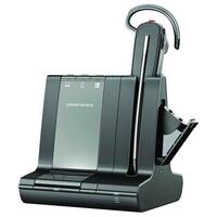 Hovedtelefoner med mikrofon Poly Savi 8245 Uc Sort