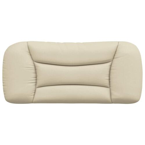Gavlpude 90 cm stof cremefarvet