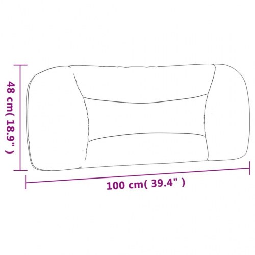 Gavlpude Hvar 100 cm - cremefarvet