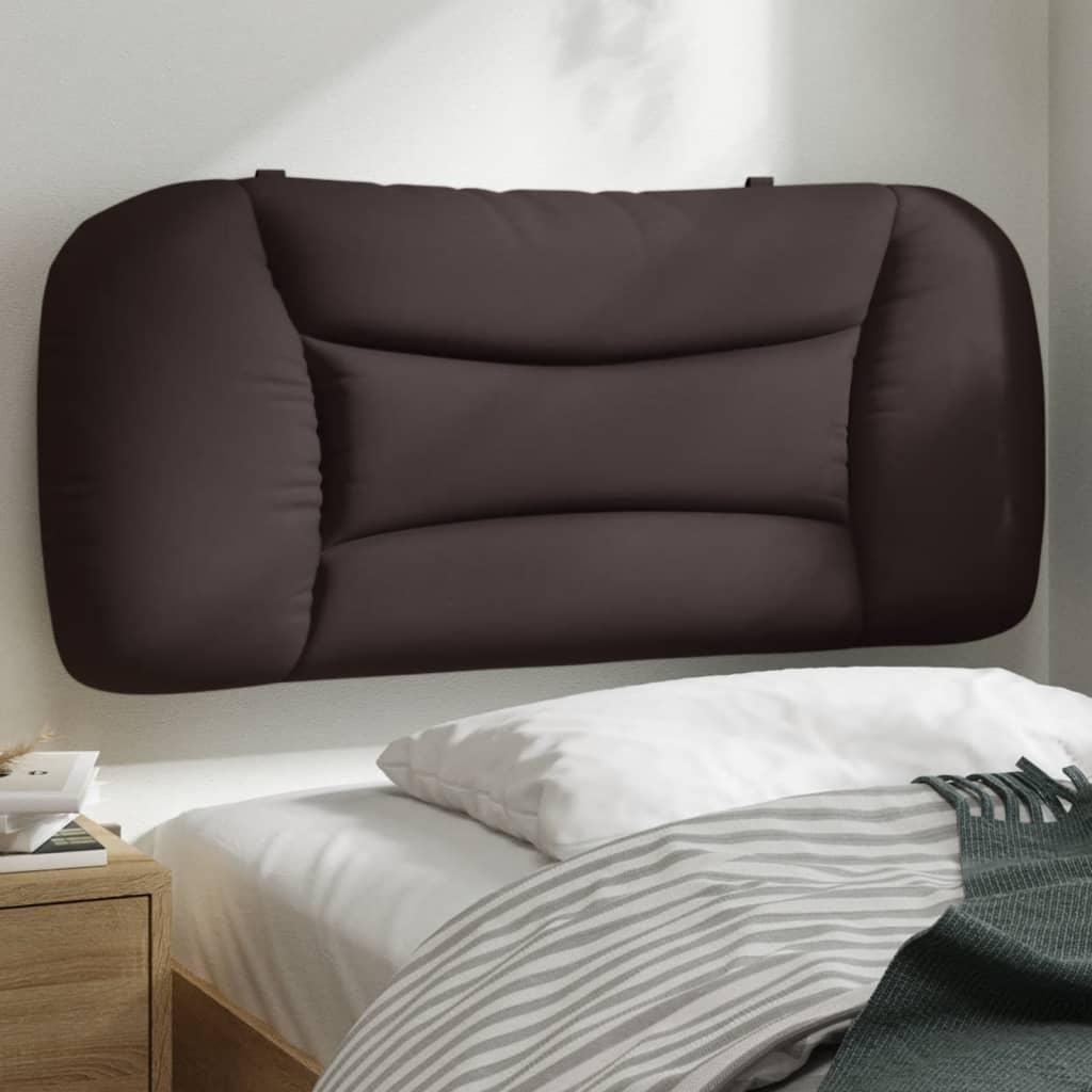 Gavlpude 80 cm stof mørkebrun