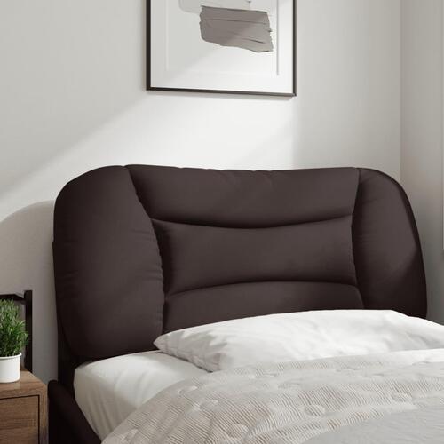 Gavlpude 80 cm stof mørkebrun