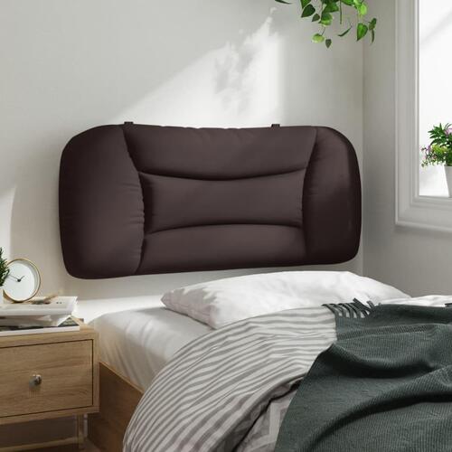 Gavlpude 80 cm stof mørkebrun
