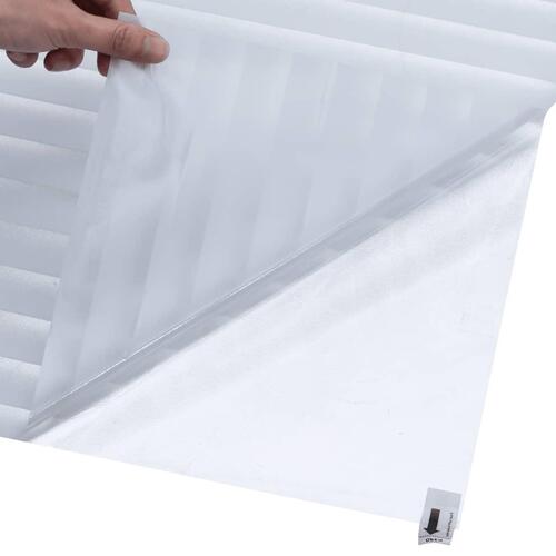 Vinduesfolie 45x500 cm PVC persienne matteret