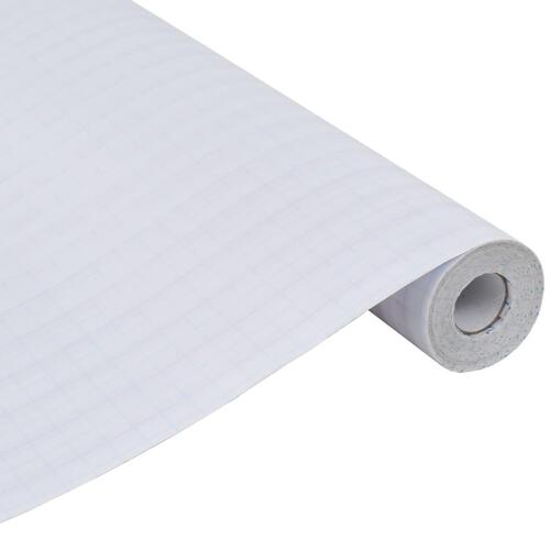 Vinduesfolie stribet PVC matteret