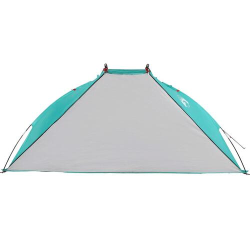 Strandtelt 268x223x125 cm 185T polyester havgrøn