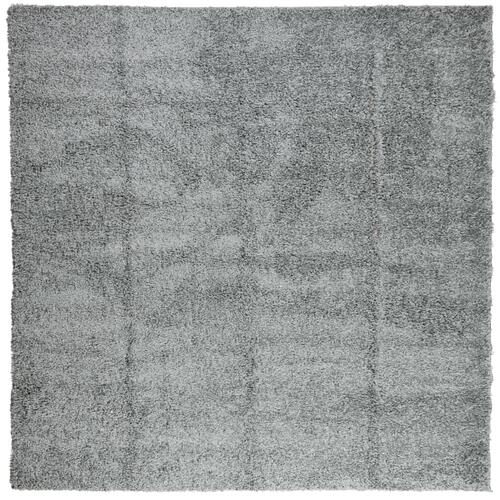 Shaggy gulvtæppe PAMPLONA 200x200 cm høj luv grøn