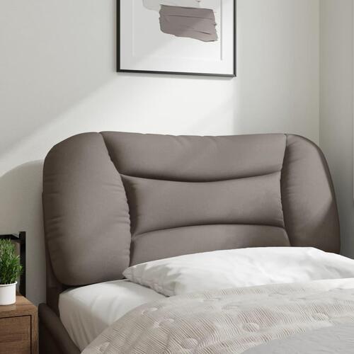 Gavlpude 90 cm stof gråbrun