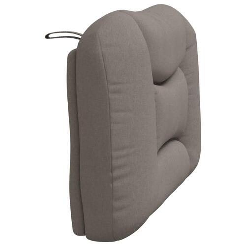 Gavlpude 90 cm stof gråbrun
