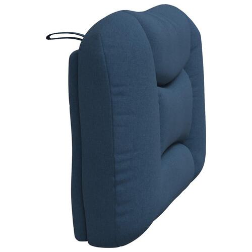 Gavlpude 90 cm stof blå