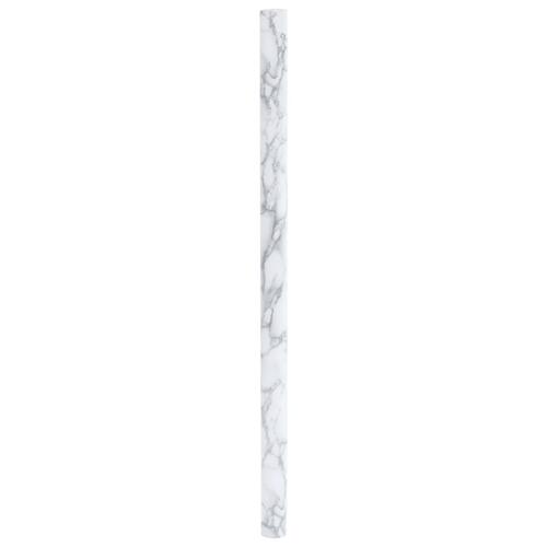 Selvklæbende folie til møbler 90x500 cm PVC marmorhvid
