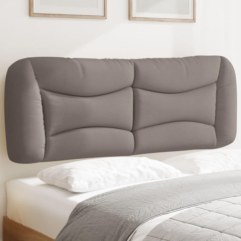 Gavlpude 120 cm stof gråbrun