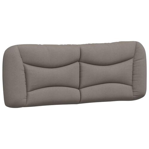 Gavlpude 120 cm stof gråbrun