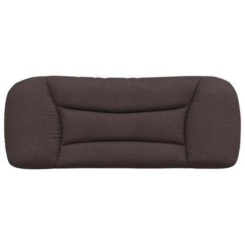 Gavlpude 100 cm stof mørkebrun