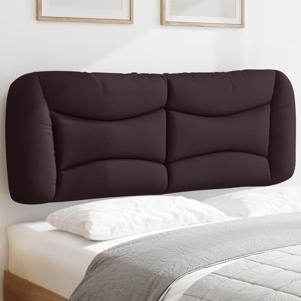 Gavlpude 120 cm stof mørkebrun