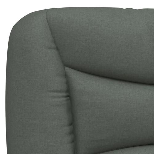 Gavlpude 80 cm stof mørkegrå