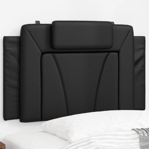Gavlpude 90 cm kunstlæder sort