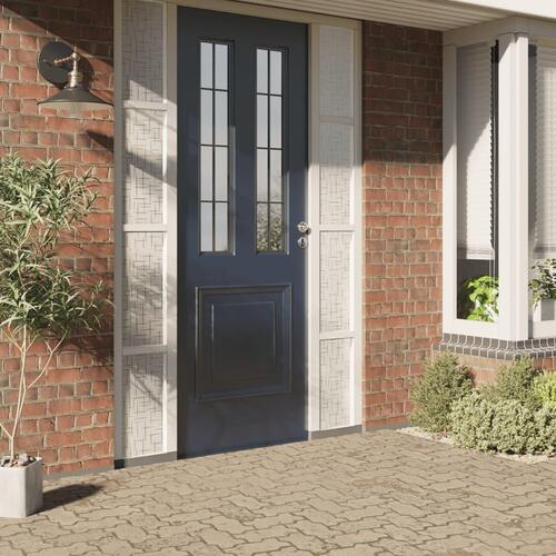 Vinduesfolie 90x500 cm PVC stjernemønster matteret