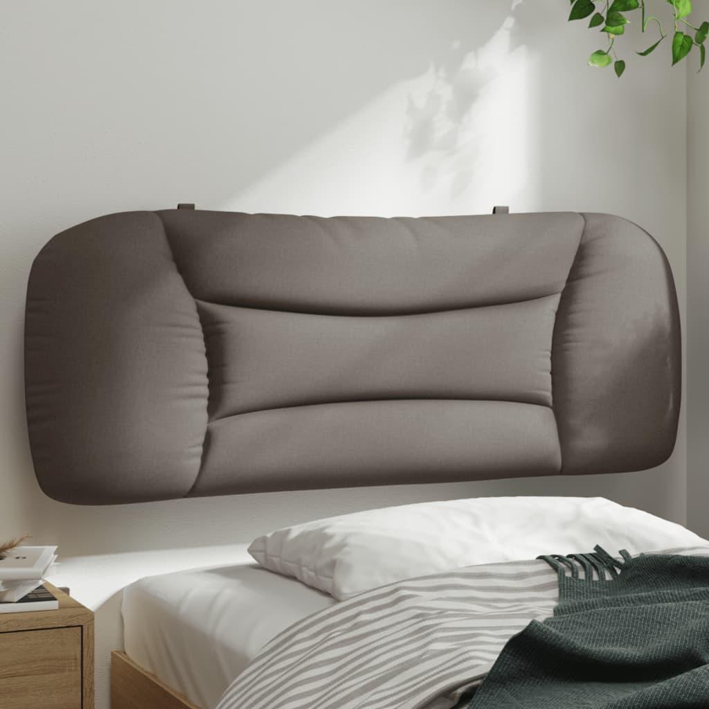 Gavlpude 100 cm stof gråbrun