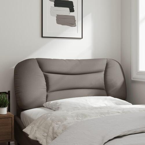 Gavlpude 100 cm stof gråbrun