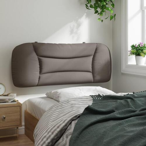 Gavlpude 100 cm stof gråbrun