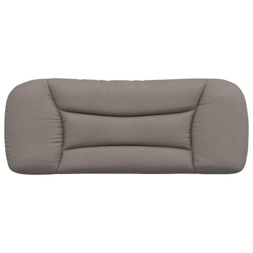 Gavlpude 100 cm stof gråbrun