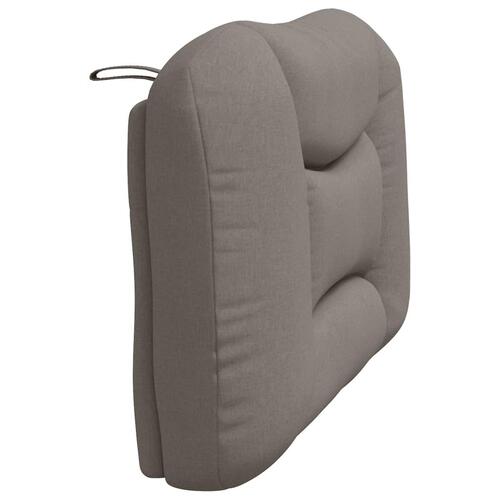 Gavlpude 100 cm stof gråbrun