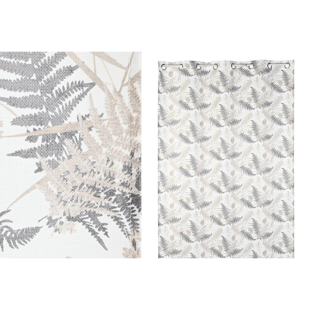 Gardin med print - 140 × 260 cm, multifarvet