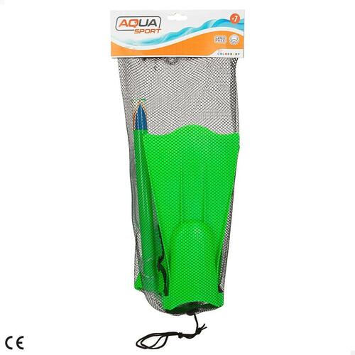 Dykkerbriller med Snorkle og Finner Colorbaby (6 enheder)