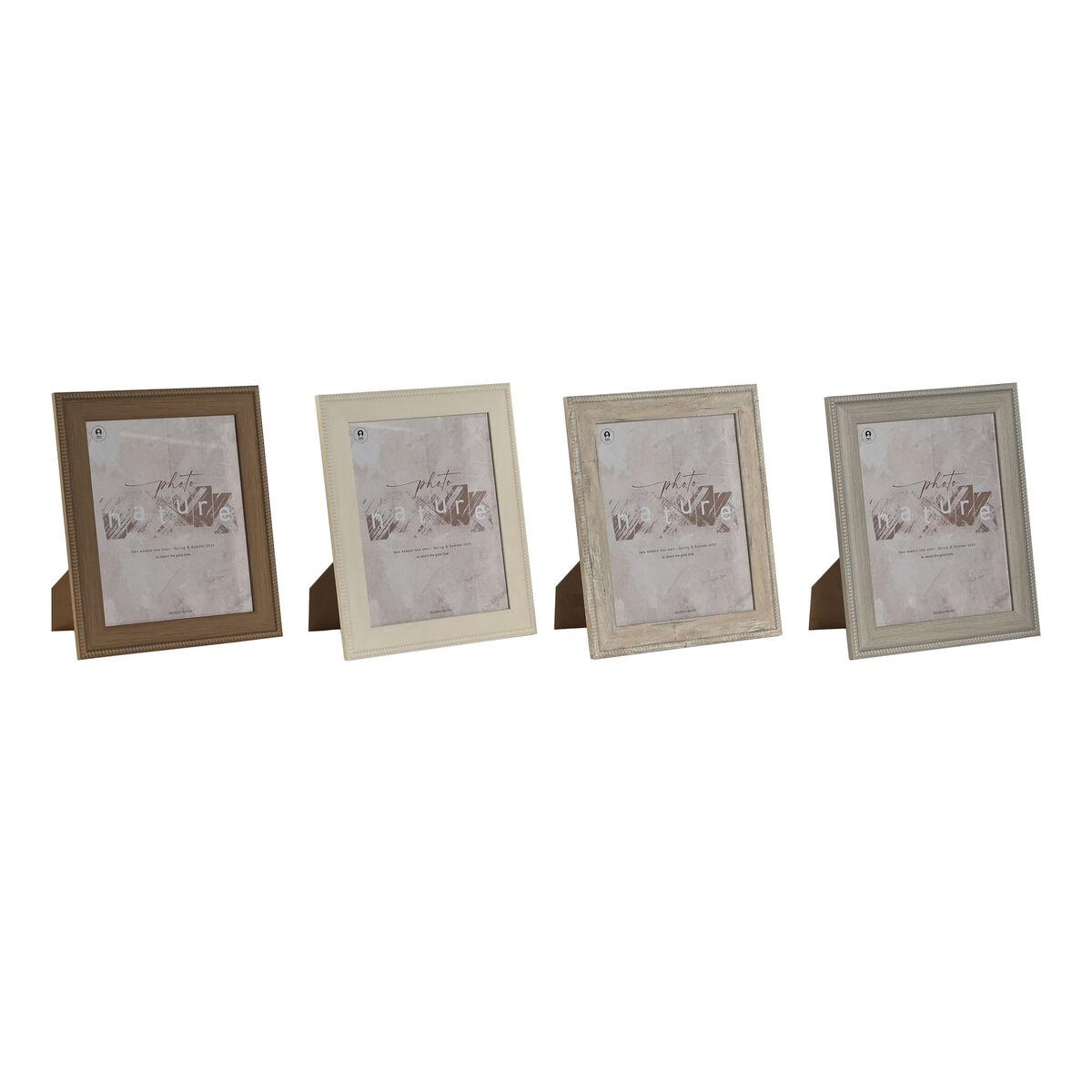 Fotoramme - Brun/Beige/Flødefarvet/Natur, krystalpolystyren, 26,2 × 1,6 × 31,2 cm (4 stk.)