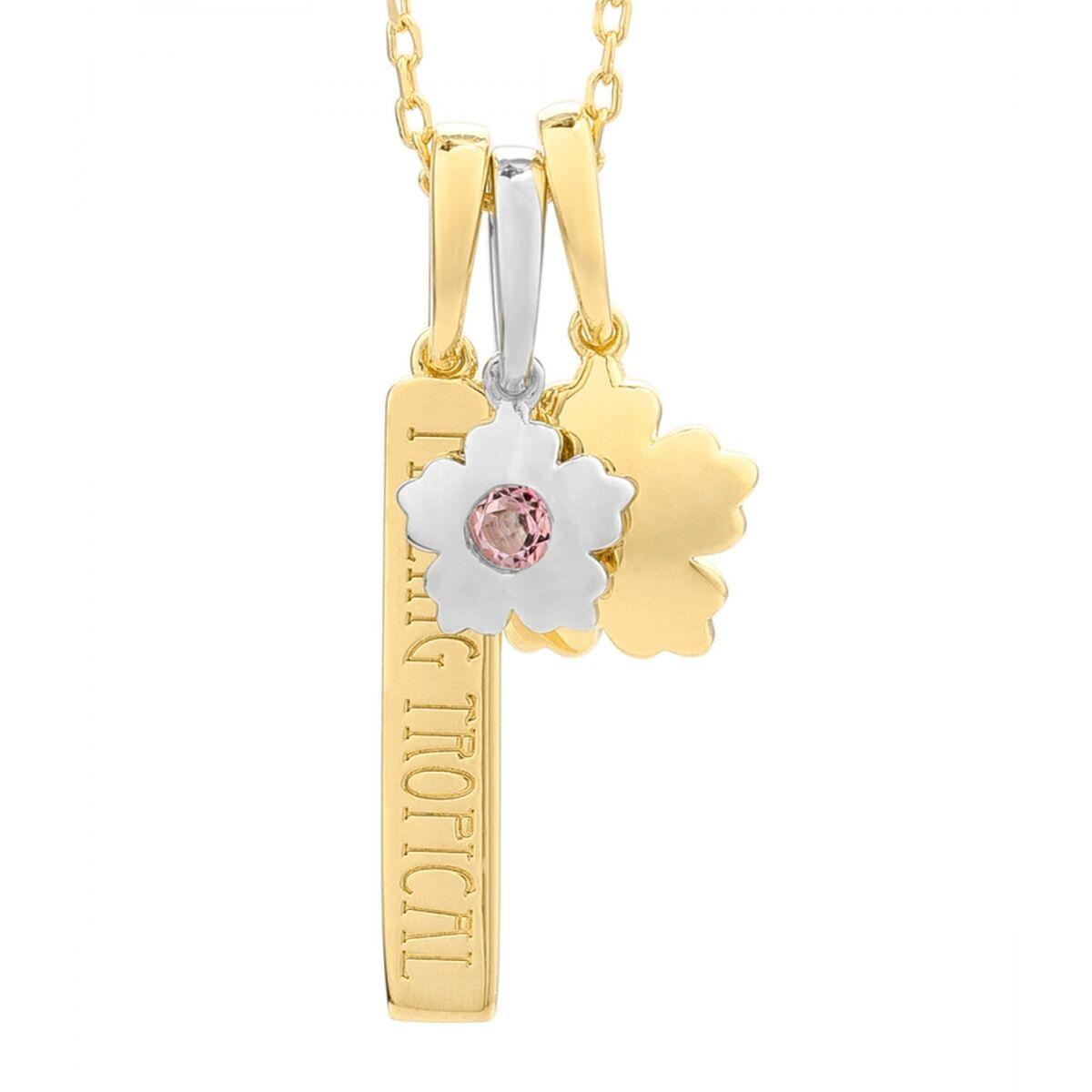 Secrecy halskæde til kvinder P7154CDAWWC93 - 42 cm, sterling sølv, gylden