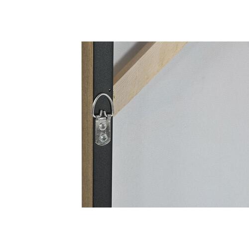 Maleri Home ESPRIT Abstrakt Moderne 80 x 3,5 x 80 cm (2 enheder)