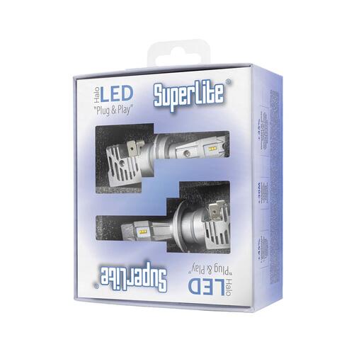 Halogen LED-konverteringssæt Superlite BOM12312 H7 28 W 6500 K LED (2 enheder)